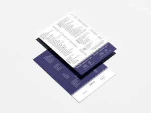 Μαϊστράλι Menu