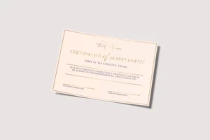 Certificates
