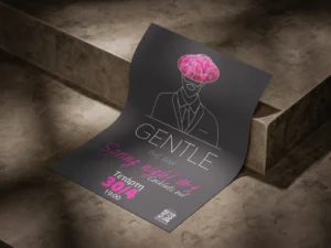 Αφίσα GENTLE the bar