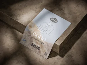 Αφίσα GENTLE the bar